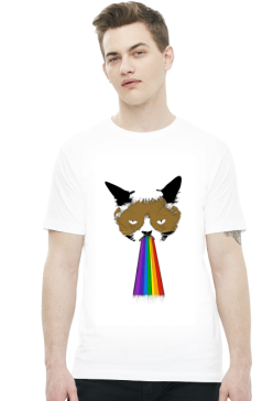 GRUMPY CAT RZYGAM TĘCZĄ