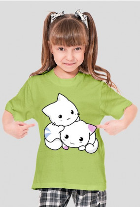 Koszulka z kotkami