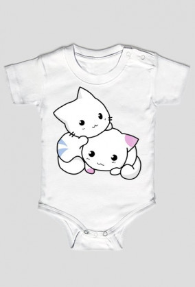 Body niemowlęce z kotkami