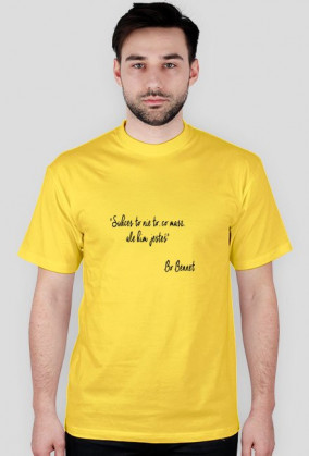 Koszulka z cytatem Bennet