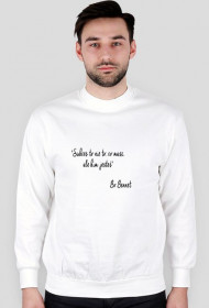 Bluza z cytatem Bennet