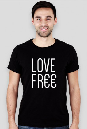 Love FREE FR€€ - Petrichor Wear - męski T-shirt SLIM