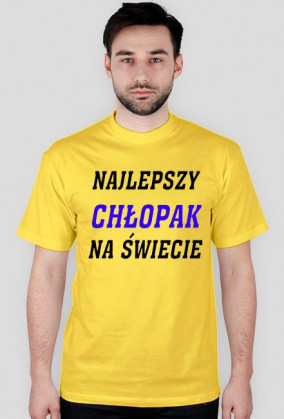 Koszulka - Najlepszy chłopak na świecie