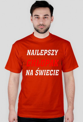 Koszulka - Najlepszy chłopak na świecie