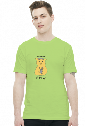 KOSZULKA BAROWA - BARMAN 5 PIW