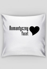 Romantyczny facet poduszka