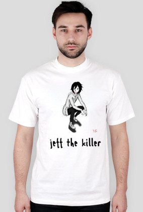 Jeff the killer T-shirt gładki