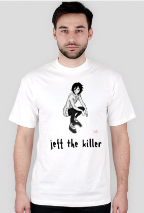 Jeff the killer T-shirt gładki