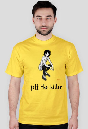 Jeff the killer T-shirt gładki