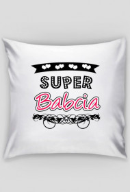 Poszewka na poduszkę Jasia "Super Babcia"