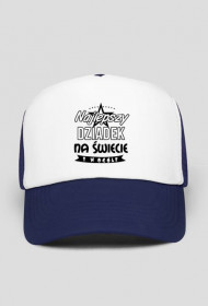 Czapka z daszkiem "Najlepszy Dziadek na świecie i w ogóle"