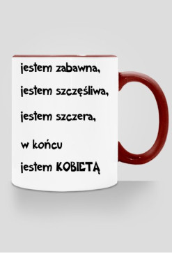 kubek prawdziwej kobiety