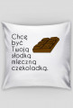Poduszka czekoladka