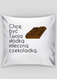 Poduszka czekoladka