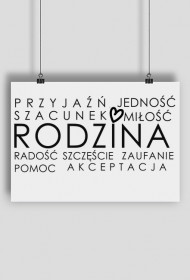 Plakat Rodzina