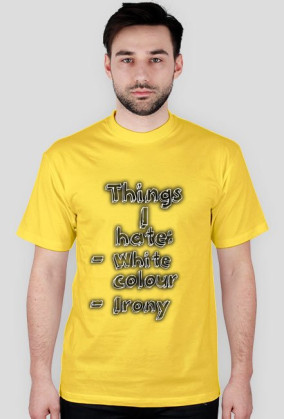 Things I hate