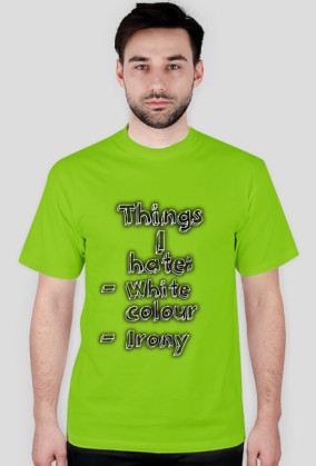 Things I hate