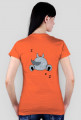 Drzemiący konik - dwustronny T-shirt damski