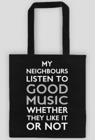 Torba ekologiczna "My neighbours black&red"