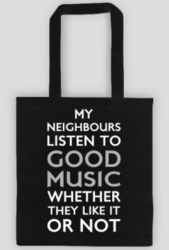 Torba ekologiczna "My neighbours black&red"