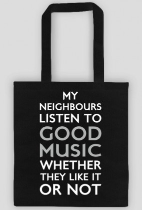 Torba ekologiczna "My neighbours black&red"