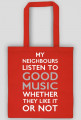 Torba ekologiczna "My neighbours black&red"