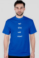 Eat sleep code repeat - koszulka dla programistów