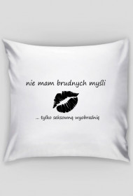 Poszewka na poduszke Nie mam brudnych..