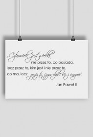 Plakat JPII