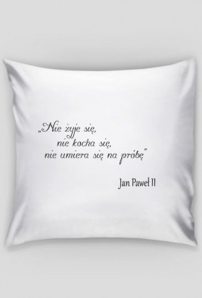 Poszewka na poduszkę JPII