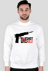 Bluza bez kaptura Heso Wear 'One shot one kill'