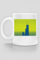 Kubek z widokiem - budynek Sears Tower Chicago city