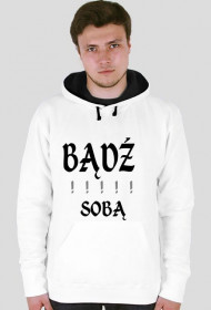 BądźSobą - bluza z kapturem