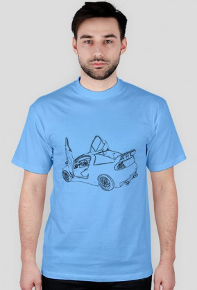 Koszulka z samochodem