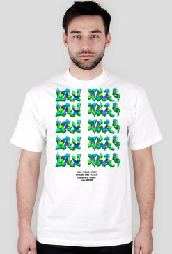 " MAX W.E.A.R graffiti" biały -sport