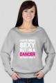 Bluza damska z nadrukiem "i'm sexy dancer"