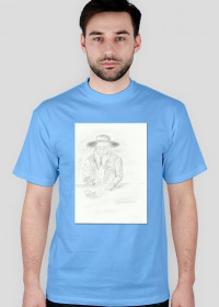 T-Shirt z mężczyzną liczącym pieniądze