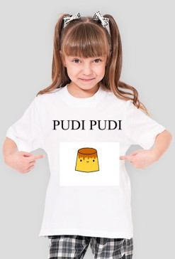 T-shirt PUDI PUDI dziewczęcy