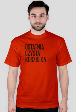 ostatnia czysta koszulka