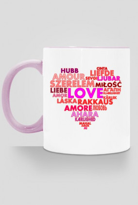 Kubek walentynkowy SERCE