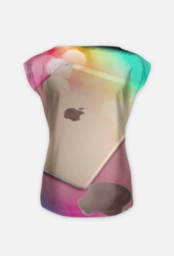 T-shirt z nadrukiem BJKI damski