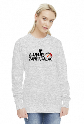 Lubię zapierdalać - damska bluza motocyklowa