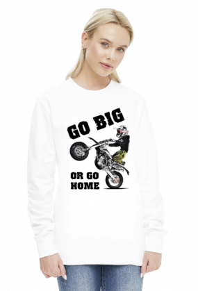 Go Big Or Go Home - damska bluza motocyklowa