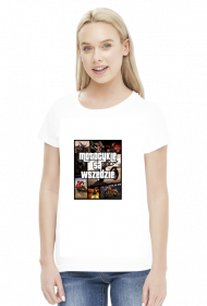 Motocykle są wszędzie GTA - damska koszulka motocyklowa