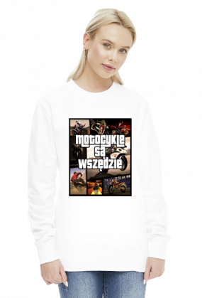 Motocykle są wszędzie GTA - damska bluza motocyklowa