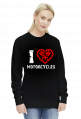 I love motorcycles - damska bluza motocyklowa