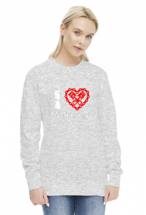 I love motorcycles - damska bluza motocyklowa