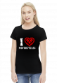 I love motorcycles - damska koszulka motocyklowa