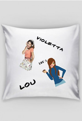 Poduszka Lou i Violetta