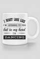 Kubek z nadrukiem tanecznym "i'm dancing"